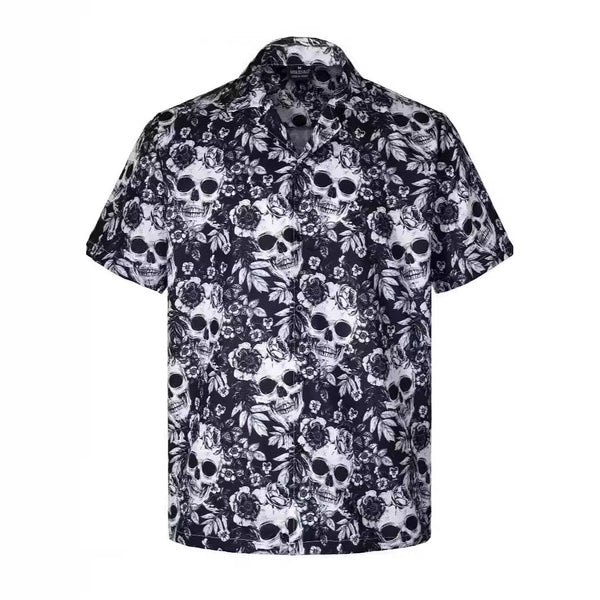 Print Short Sleeve Men's Summer 3D Hawaiian Shirt