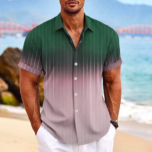 Short-sleeved Button Shirt